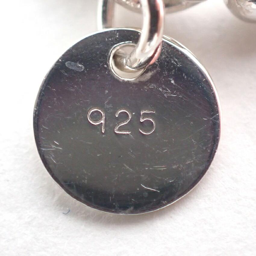 [Used] TIFFANY/Tiffany 925 Return To Tiffany Oval Tag Long Pendant/g492-55