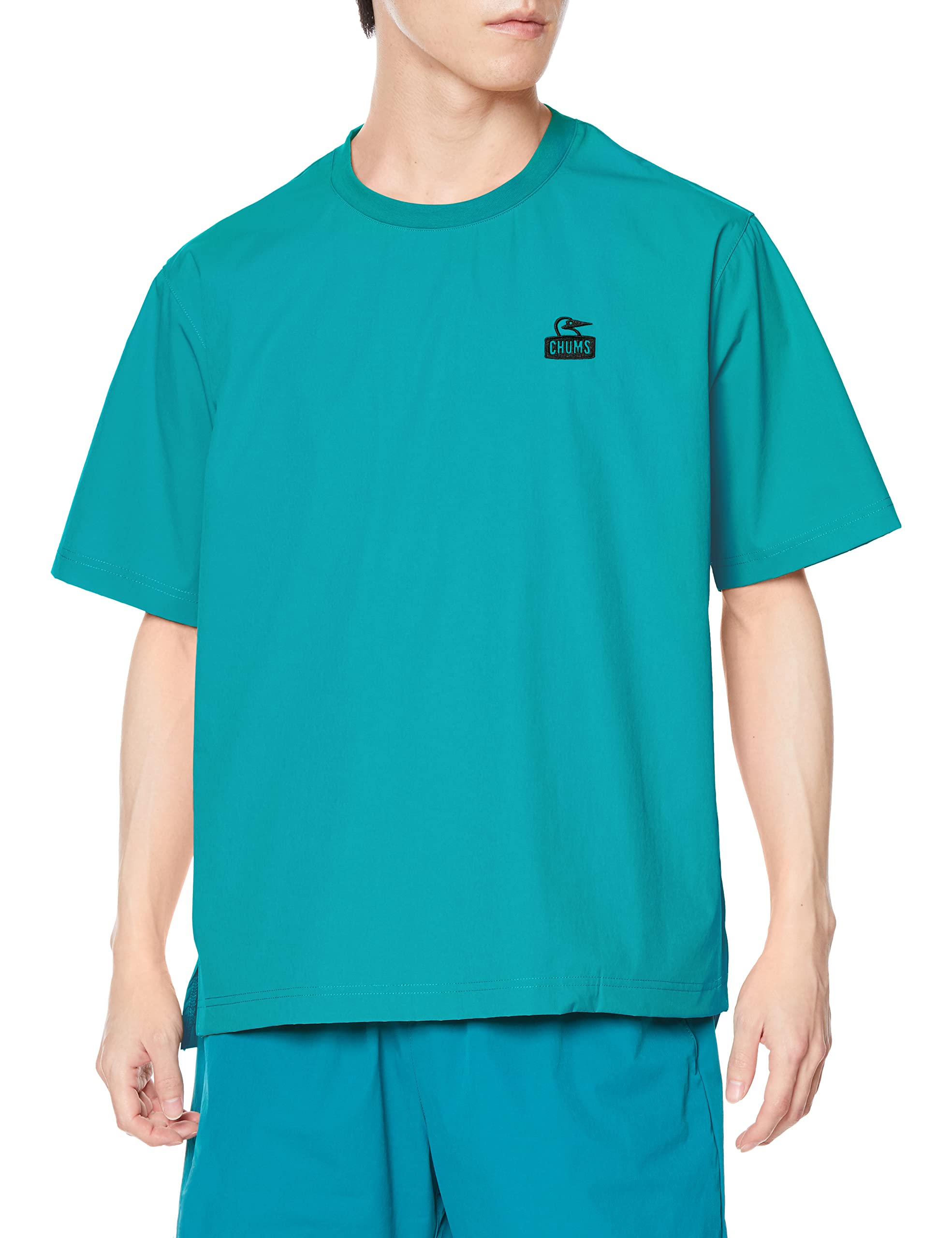 

Chums Airtrail Stretch Teal Lake XL T-Shirt T-Shirt Men s
