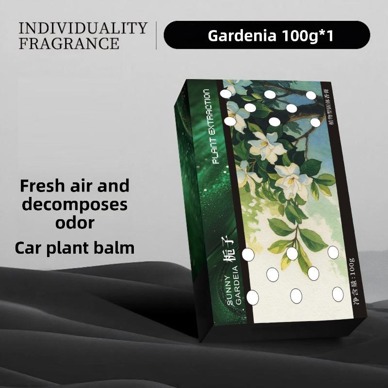 

New Car Fragrance Brick Solid Fragrance Paste with Long-lasting Fragrance, Car Interior Fragrance, Maternity and Baby Home Fragrance Paste gardenia