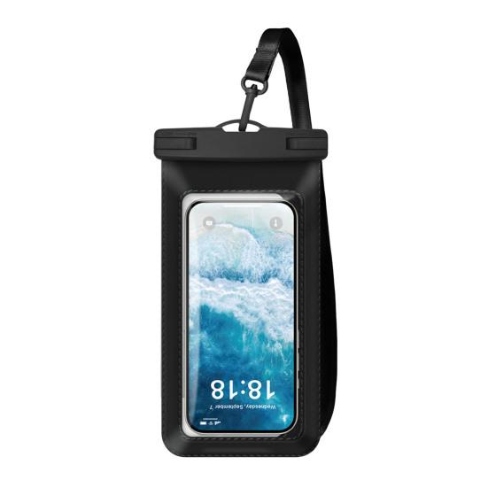 

Waterproof Phone Pouch with Lanyard Touchscreen Clear Floating Cell Phone Dry Bag Case Protector Beach Kayak Cruise Travel Essentials