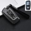 Abs Carbon Fiber Car Key Case Cover Shell For Bmw 1 3 5 7 Series X1 X3 X4 X5 X6 G20 G30 F15 F16 G01 G02 G05 F10 F20 F30 G07 F34