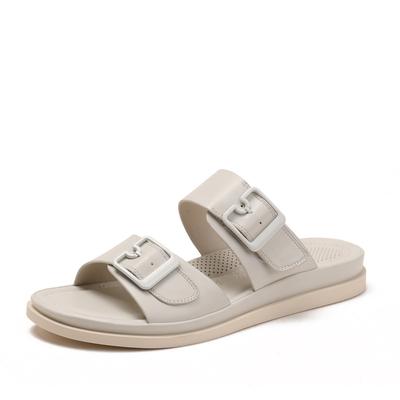 Flip-flops Casual and Fashionable Shoes Anti-slip Toe-exposing Thick-soled Vacation Slippers