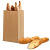 Sac kraft - weifeng - 100 pièces - 11x6x20cm - 70 g/m2 - sac cadeau polyvalent