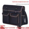 Large Multifunctional Electrician Bag - Thickened Oxford Cloth, Single Shoulder Carry, Toolkit/Appliance Repair.