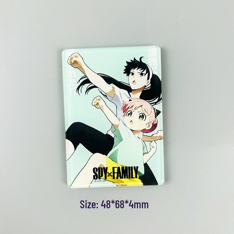Magnete da Frigorifero in Acrilico Anya di Spy x Family - Decorazione Cartone Animato Anime