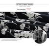 French Black Floral Puff Sleeve Camisole Dress for Women - Summer Seaside Vacation Style