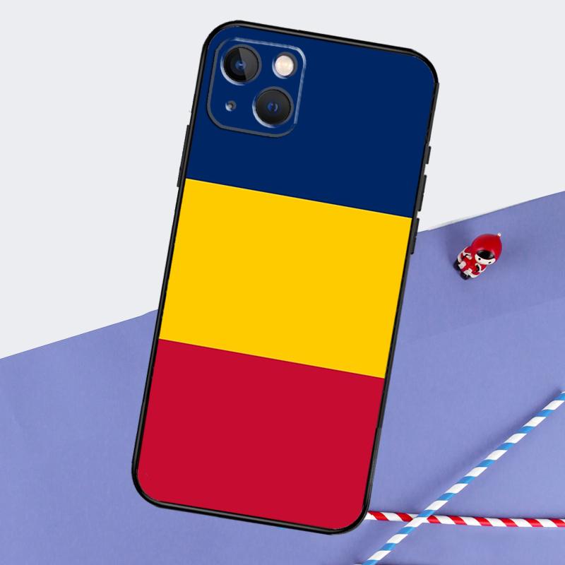 Republic of Chad Flag Phone Case For iPhone 16 15 14 11 12 13 Pro Max Mini X XR XS Max 7 8 Plus Cover Coque