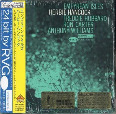 

CD HERBIE HANCOCK - Empyrean Isles TOCJ9062 BLUE NOTE 1999 Japan ObiJazz Used