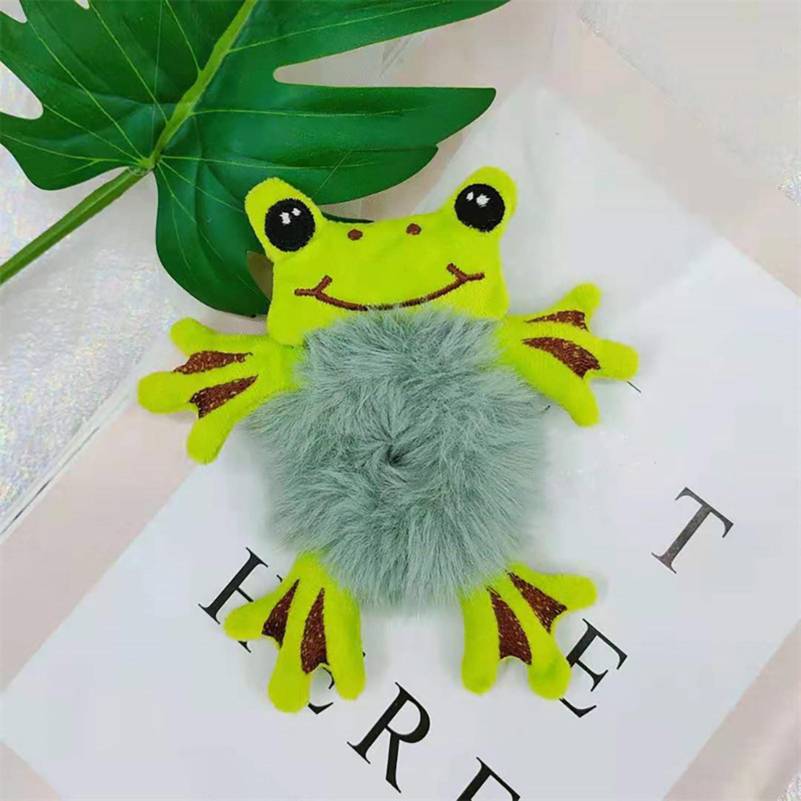 

Женская модная плюшевая повязка для волос, милая 3D завязка для волос, веревка для головы, кобура с хвостиком зелёный