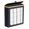 Oxford Cloth Toilet Paper Dispenser Box For Small Spaces Space Saving Bathroom Tissue Holder With Lid