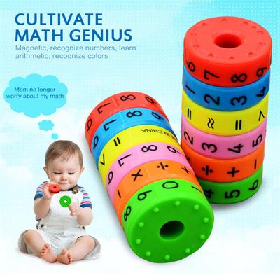 Zabawki dla dzieci Magiczna oś Magnetyczna matematyka Cyfrowa inteligencja Arytmetyka Uczący się Zabawka dla niemowląt
