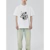Black T-Shirt With Leopard Print And Let Your Wild Text For Casual Wear