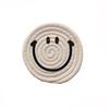 Smile Face Cup Coaster Coffee Drinks Table Mat Protective Placemat Cup Holder Heat Insulation Pad Kitchen Accessories Home Decor