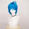 Movie Inside Out  2 Joy Wigs Short Blue Heat Resistant Hair Cosplay Costume Wigs Inside Out Disgust Cosplay Synthetic Wig
