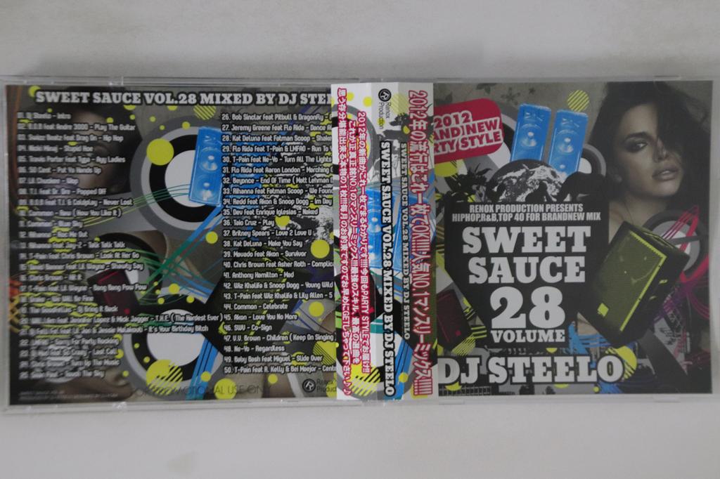 Mix CD DJ STEELO - Sweet Sauce Vol.28 (Mix Cd) NONE RENOX PRODUCTIO Japan Obi Rap & Hip-Hop/R&B Used
