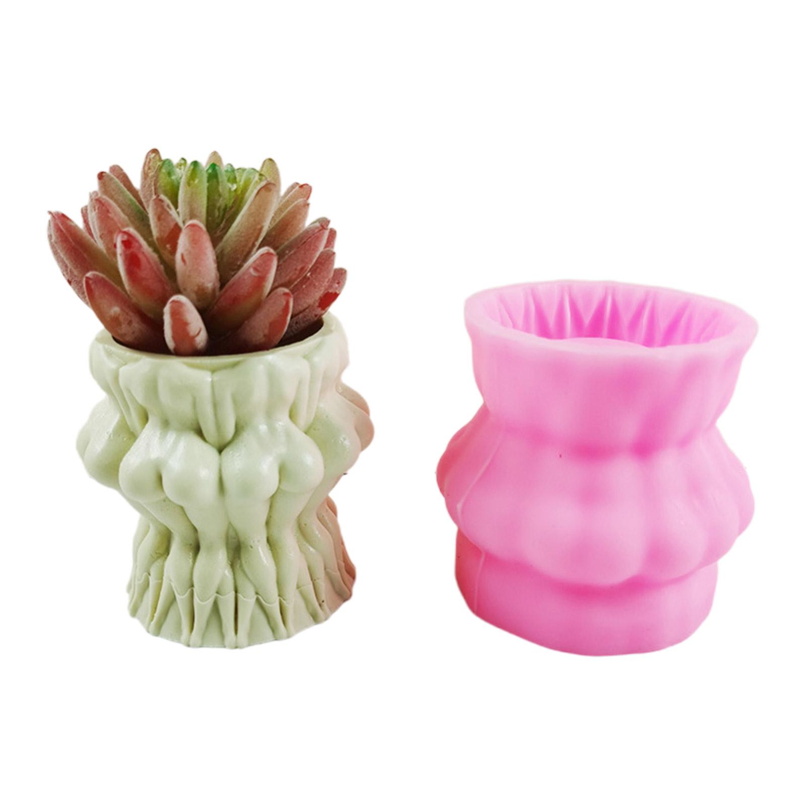 

Female Body Vase Silicone Mold Home Decoration Body Planter Resin Mold Succulen Planter Body Pots Epoxy Mold DIY-Art 1