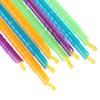 8Pcs Useful Plastic Bag Clip Seal Stick Storage Bar Storage Bag Sealer Clamp