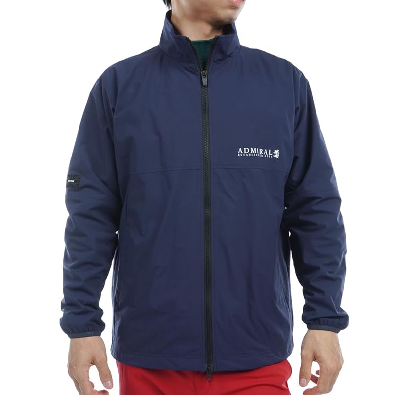 

[Admiral golf] jacket water repellent stretch wind jacket men s ADMA469 navy LL