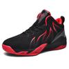 Men's High-Top Breathable Flyknit Basketball & Running Shoes - Non-Slip, Wear-Resistant for Autumn/Winter