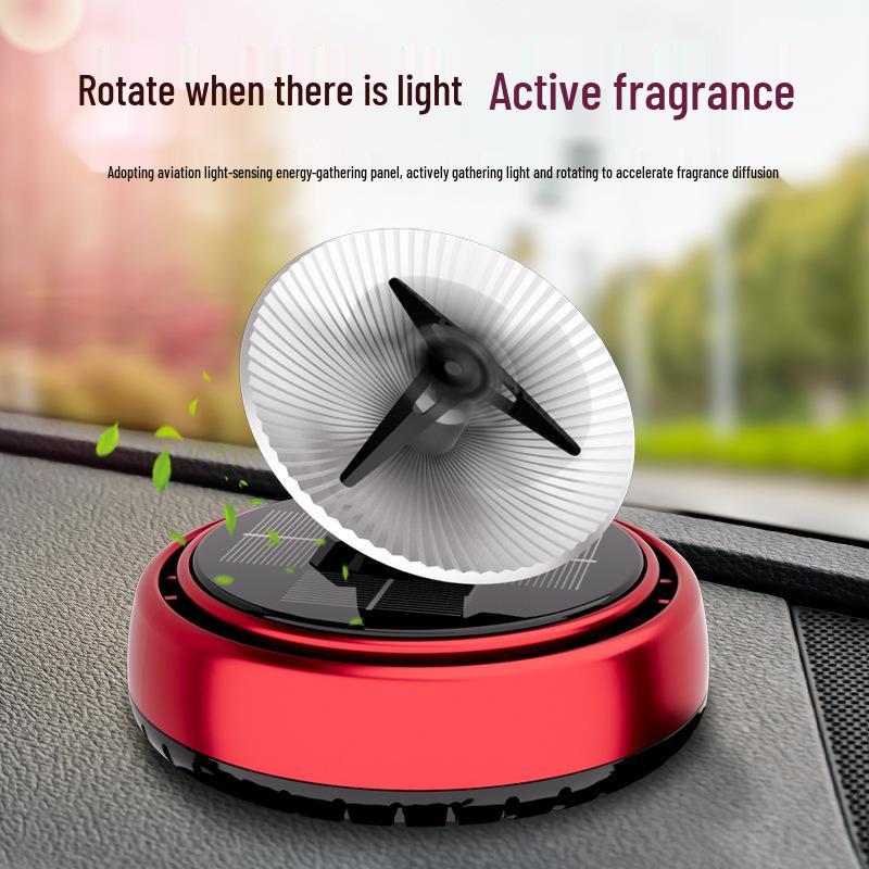 Car Solar Radar Incense Holder: Long-Lasting Fresh Scent Interior Ornament