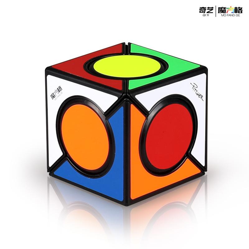 [JudyCube] QIYI Cube 3x3 4x4 5x5 Puzzle Black Stickers Magic Cube Education Learnning Cubo Magico Toys For Children Kids