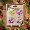 4PCS Packaged Set Tree Pendant Assorted Shapes Hanging Decoration Xmas Bauble  Festive Arrangement