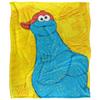On The Streets Silky Cookie Monster Supersoft Blanket
