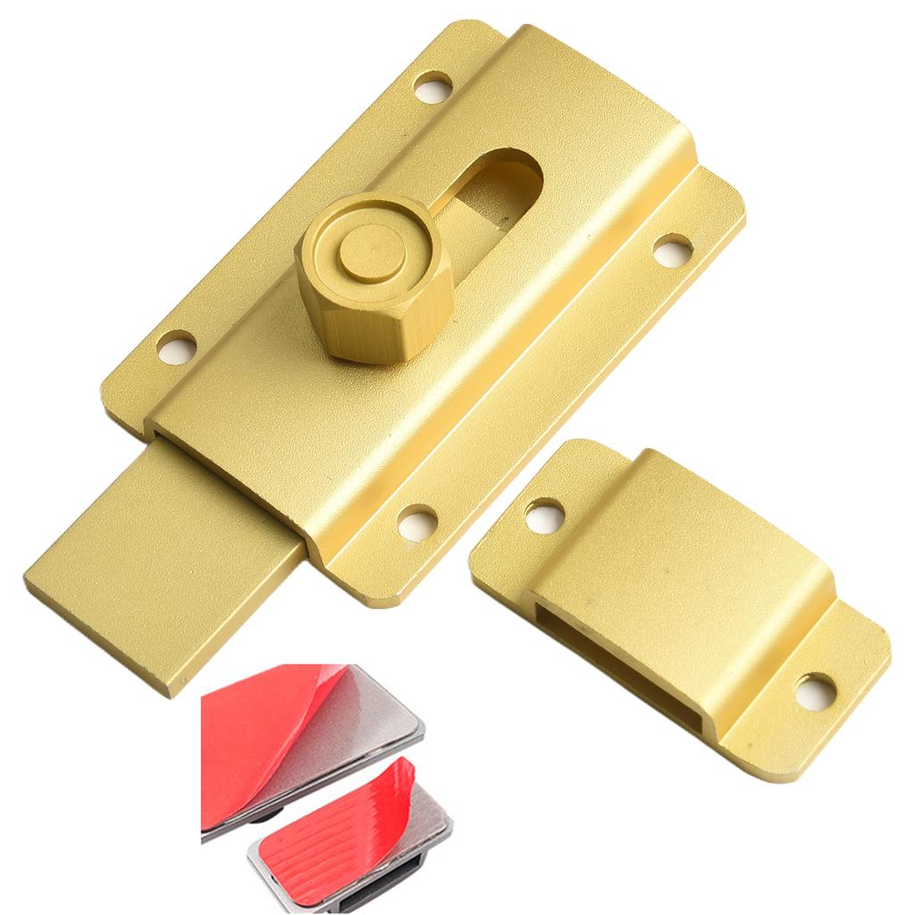 For Home Bedrooms Aluminum Alloy Lock For Home Security 7.6cmx3.2cm 2.99inchx1.26inch Exquisite Concise Appearance