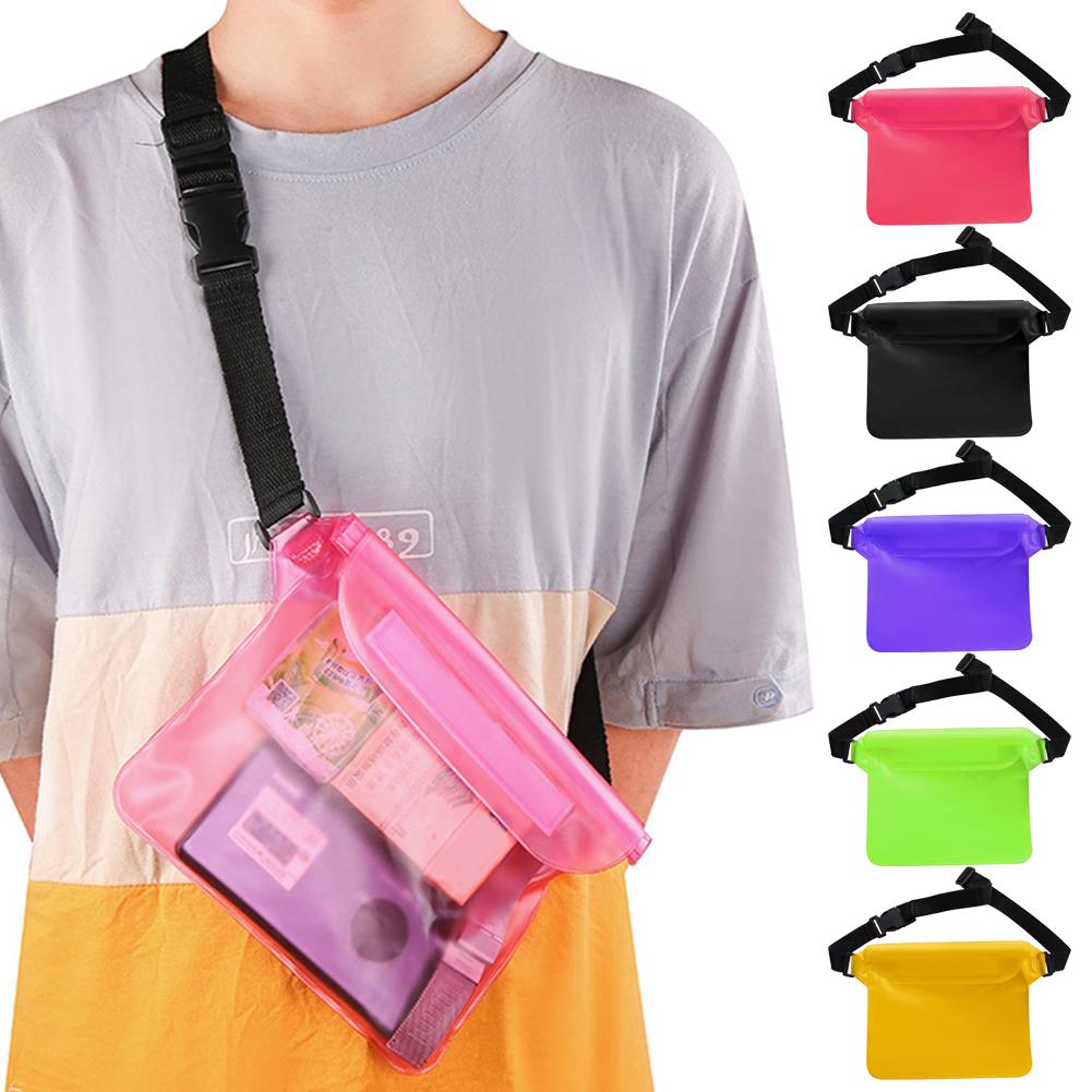 Waterproof Bag Lightweight Waist Bag Sealed Ultra-thin Dry Bag Large Capacity Swimming Bag Multifunction for Outdoor Swimming