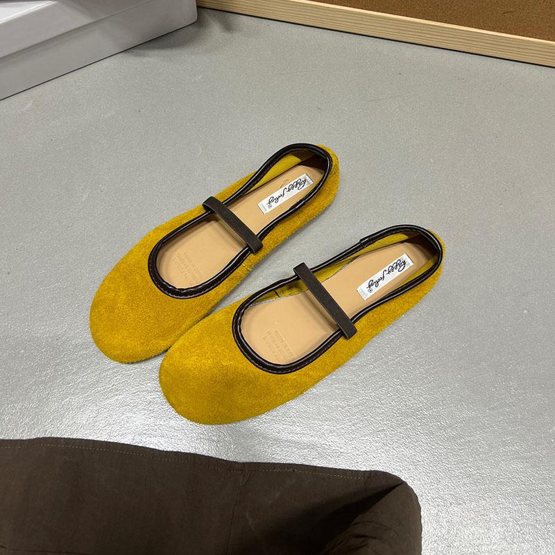 Fashion Female Slip On Footwear Shallow Women Ballet Flats Shoes Soft Fashion Round Toe Ladies Mary Janes Flats Shoes