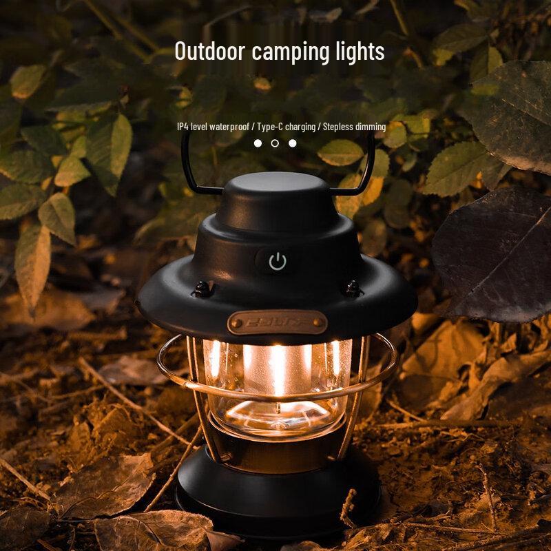 Vintage Rechargeable Outdoor Camping Lantern