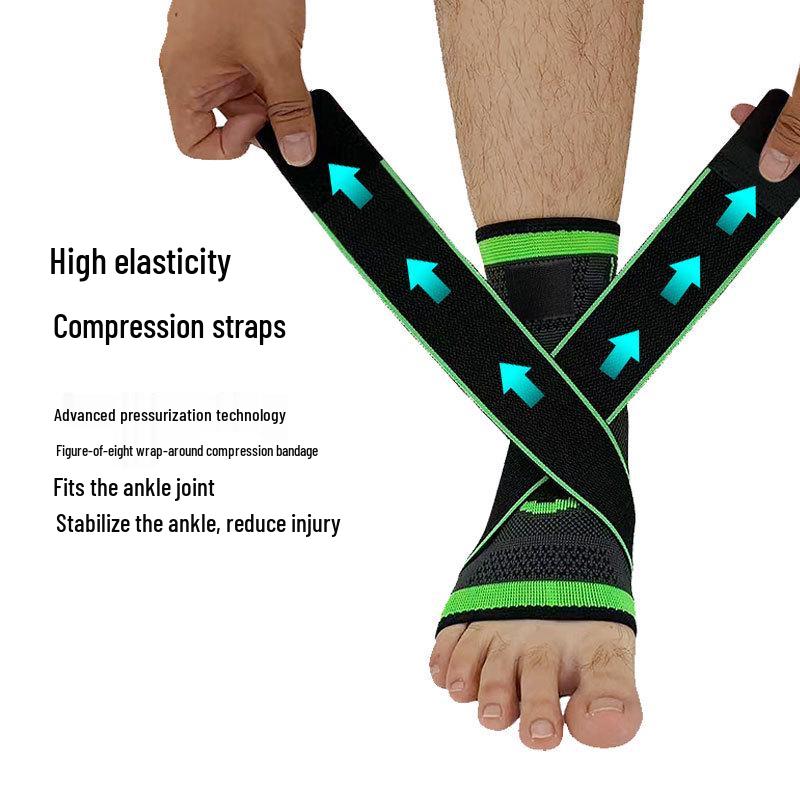 Atmungsaktive Knöchelstütze aus Strick für Sport und Outdoor-Aktivitäten