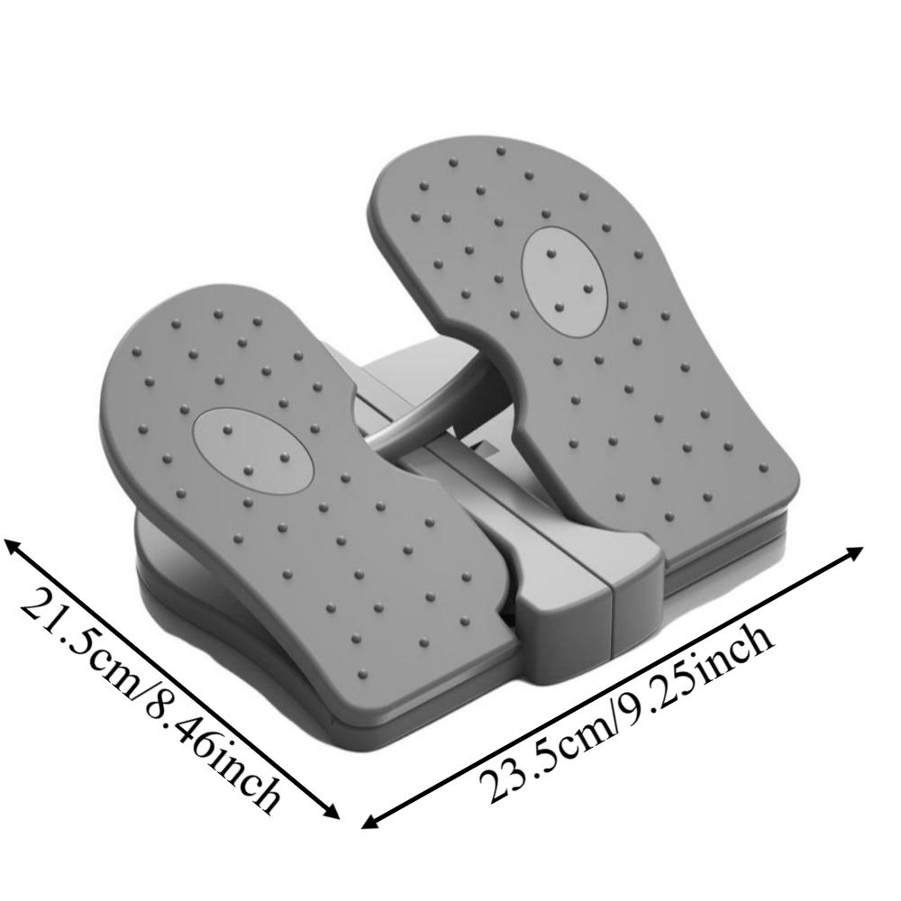 Foldable Mini Foot Pedal Treadmill Portable Mini Stepper Trainer Calf Stretching Board  Under Desk