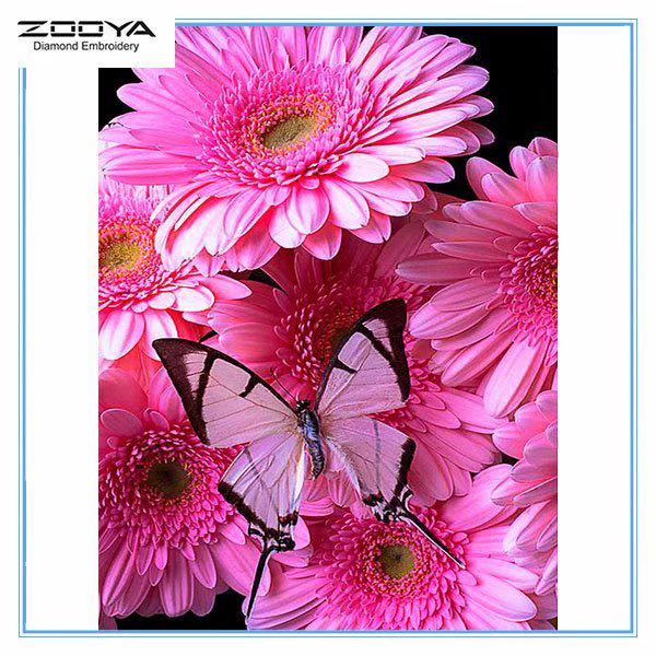 

ZOOYA DIY 3D Алмазная вышивка Крестиком Главная Декор Цветок