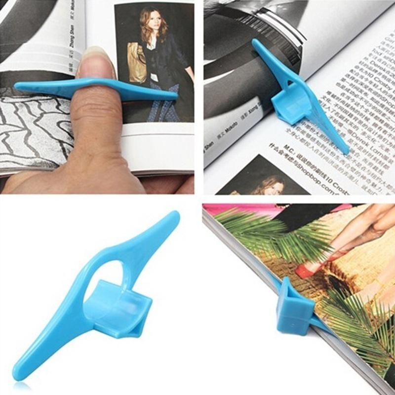 3Pcs Thumb Convenient Multifunction Book Holder Bookmark Finger Ring Book Markers