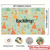 2D Sweet Candy Happy Birthday Backdrop Lollipop & Cupcake Photo Booth Background