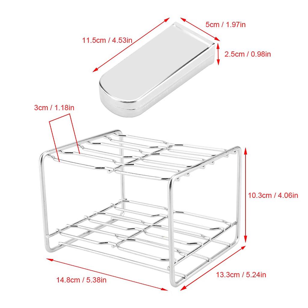 Stainless Steel Molds Ice Cream Industrial Home Kitchen DIY Ice Pop Mould Maker Tool(4#)