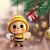 Adorable Bee Car Mirror Hanging Ornament & Christmas Tree Decoration