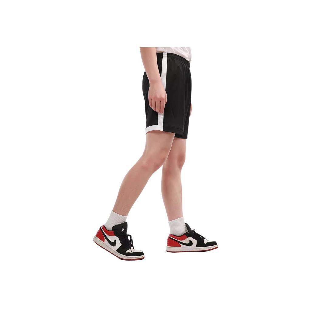 Nike Striped Logo Print Drawstring Shorts Men Bottoms Black DB8241-010