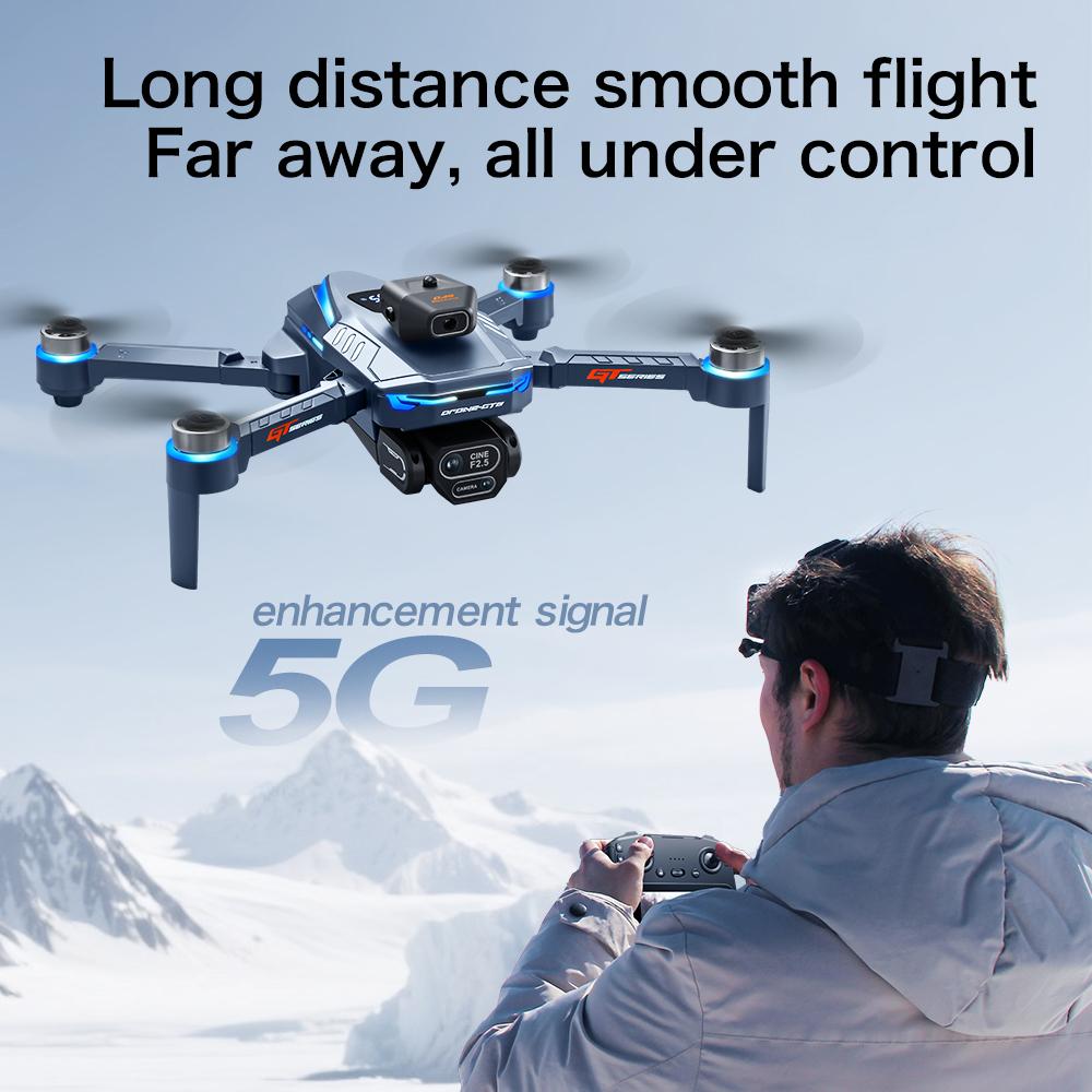 2026 NEW GT8 Drone 8K HD Camera FPV Quadcopter with Screen Remote Control 5G WIFI Aerial Photography Brushless Motor RC Dron Toy