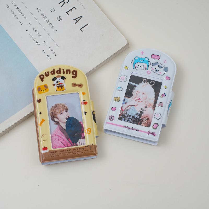 1 Piece 28 Card Slots Photo Card Binder 3-Inch Kpop Photo Card Photo Album Postcard Photocards Holder Cardalbum For Photographs