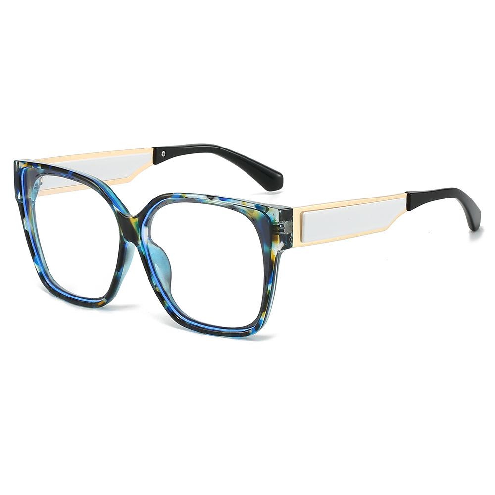 New Fashion Square Women Glasses Frame Clear Anti-Blu-Ray Eyewear Retro Men Optical Frame Computer Goggles