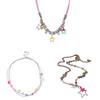 Bright Starry Beaded Chain Elegant Layer Necklace for Daily Wear and Special Occasions