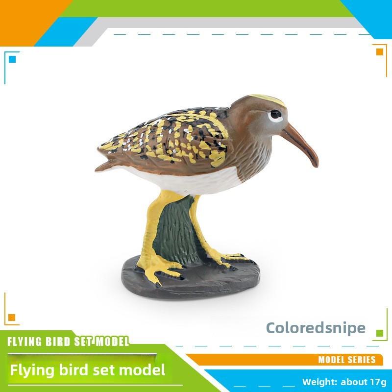Bird Animal Model With Plastic Material For Home Decor And Collecting