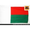 Drapeau Madagascar - AZ FLAG - 150x90cm - Polyester Haute Qualité - Œillets Métalliques - Résistant