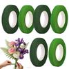 6Roll 30Yards Floral Tape 1.2cm Flower Floral Tapes for Bouquet Stem Wrapping Floral Crafts Wedding Bouquet Floristry Tape Set