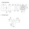 896H-1CH-C1 24VDC 50A Relé de Potência Automotivo 5 Pinos
