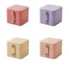Double Layer Jewelry Packing Bag PU Leather Jewelry Display Box Simple Ring Holder  Outdoors