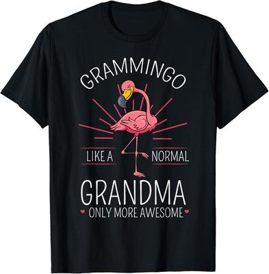 Grammingo Like A Normal Grandma Only More Awesome Mom T-Shirt