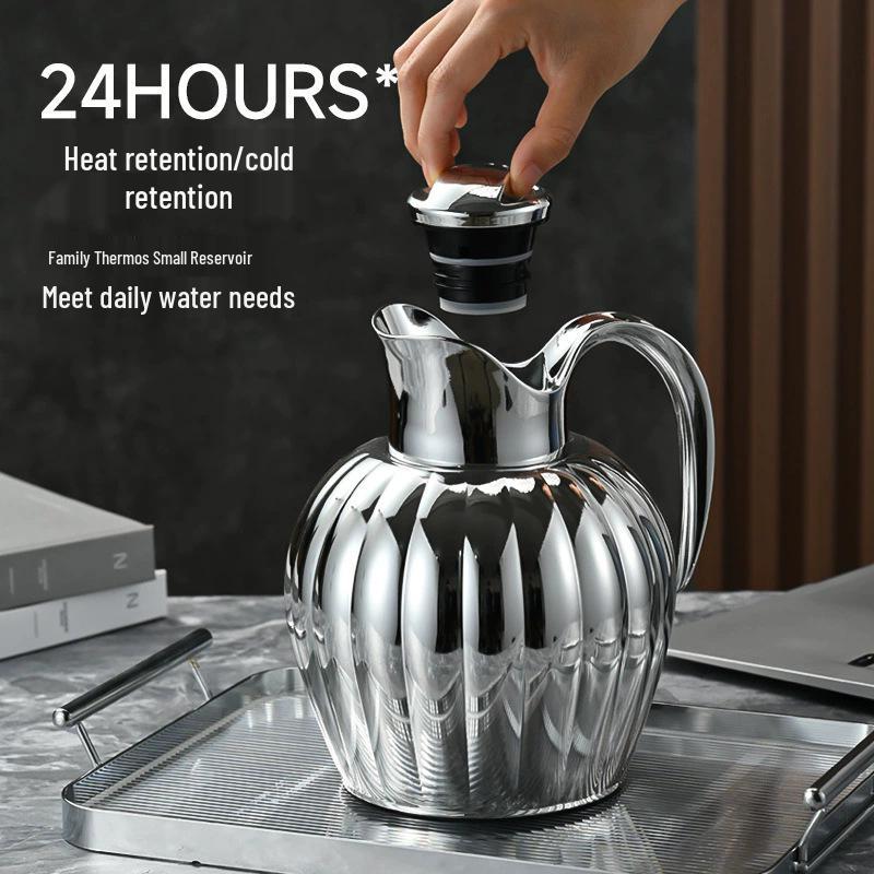 European Luxury Creative Thermos: 316L Stainless Steel Coffee Pot & Kettle.